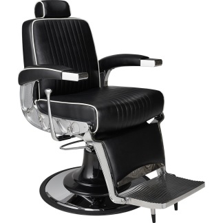 Barberarstol STIG svart Made in Europe EXPRESS - Barber Chair STIG i svart EXPRESS