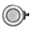LED Lupplampa ljusintensitetskontroll svart