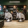 Barber Arbetsplats LEXUS i venge eller svart, Made in Europe (snabb leverans)