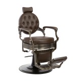 Barberarstol Vintage MAE i bronsbrun