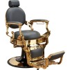 Barber Chair SOLOMON svart guld - Barber Chair SALOMON svart guld