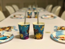 Tema: Pirater / havet dukning Tema: Pirater / havet dukning