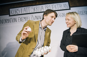Martin Östh och Mia Kjellkvist. Foto: AnnaCarin Isaksson Martin Östh och Mia Kjellkvist. Foto: AnnaCarin Isaksson