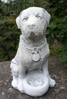 Trädgårdskonst Hund antikvit - Trädgårdsfigur Hund