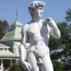 Trädgårdskonst Staty David