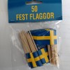 Fest flaggor 50st 12 förp