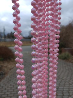 Pärlor rosa pärlemo 10m - 