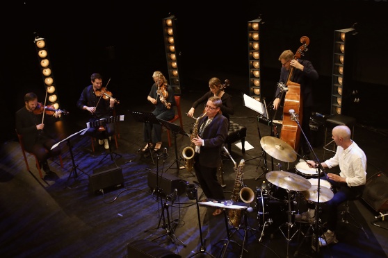 Fredrik Lindborg Trio & String Quartet  - Ystad Sweden Jazz Festival 2020 - foto Markus Fägersten