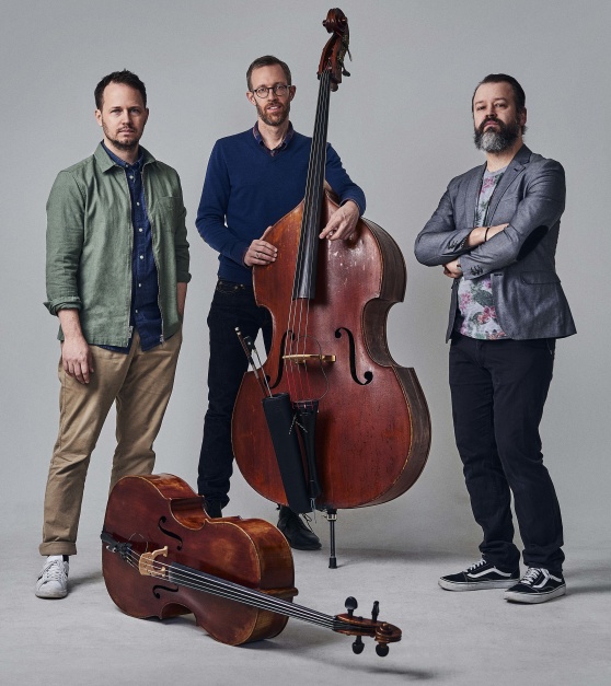Svante Söderqvist Trio: Calle Rasmusson, Svante Söderqvist, Adam Forkelid. foto  Miki Anagrius