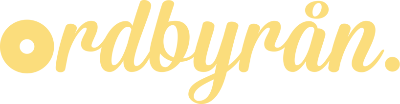 Ordbyrån – logotyp Ordbyrån – logotyp