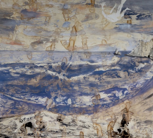 SOLD The Entrance 140x140cm 2014 SOLD The Entrance 140x140cm 2014