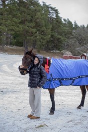 foto Torbjörn Karlsson Vilken glädje, Tomten kom med en ren överraskning