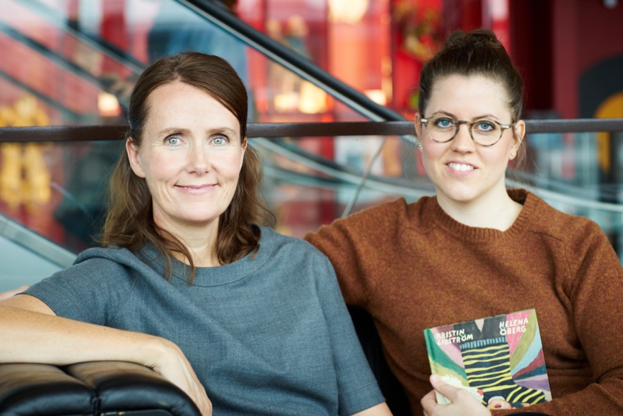 Helena Öberg och Kristin Lidström. (foto: Mats Lundqvist)