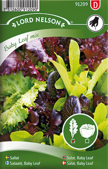 Sallat, Baby Leaf mix