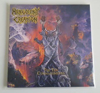 Malevolent Creation-The retailer Ten Commandments Original 1991 Vinyl LP