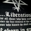 LVXCAELIS - Liberation - limited T-shirt w/ silver print