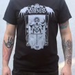 LVXCAELIS - Liberation - limited T-shirt w/ silver print - XL