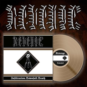 REVENGE Infiltration. Downfall. Death 12” LP (bronze edition) - Bronze 12