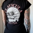 Clavicula Mortis t-shirt (GIRLY - BLACK)