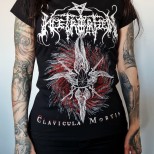 Clavicula Mortis t-shirt (GIRLY - BLACK)