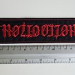 HETROERTZEN - Ambigram logo (embroidered patch)