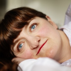 Rhona was born with a cleft lip and palate. She is a member of the Changing Faces association, which raises awareness of discrimination related to visible differences. 
