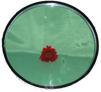Rund glaskassett 1092mm