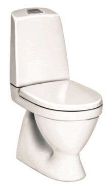 WC 1500 HYGIENIC FLUSH 2/4L S-LÅS SKRUVAS STANDARD SITS GBG
