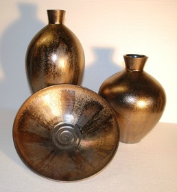 Skål och vaser_Bronze