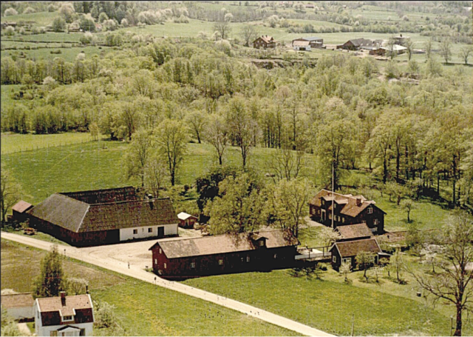 Sörgården 1980 - med Stora Ulunda i bakgrunden