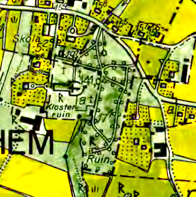 1960 års ekonomiska karta. Lantmäteriet Historiska Kartor med publiceringstillstånd.