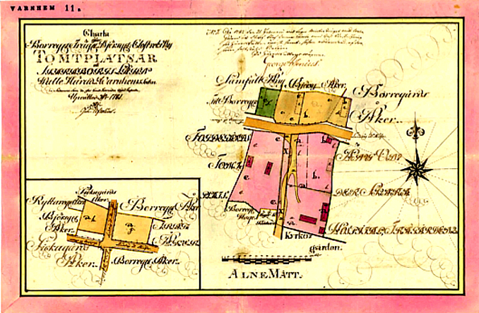 Storbranden 1780 karta