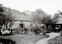 Junkragården strax efter sekelskiftet 1900
