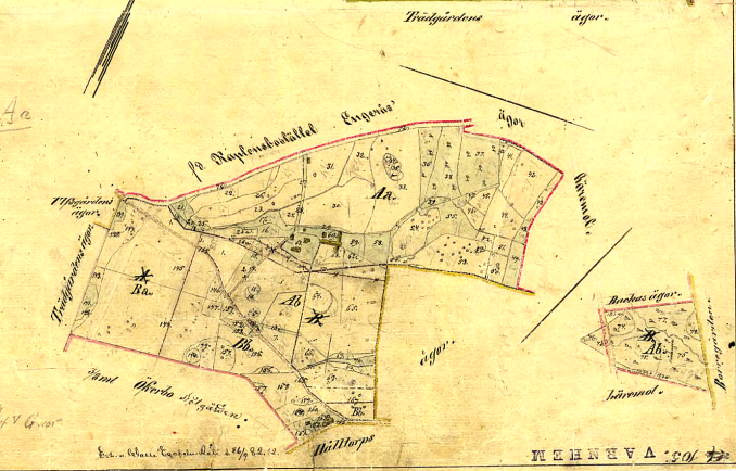 Karta Historiska Kartor Lantmäteriet 1881. Klicka på kartan för att se den större!