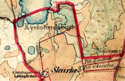 Lantmäteriets Historiska Kartor, Häradsekonomiska kartan 1877 - klicka på kartan för att se den större!