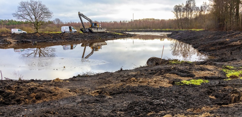 Stoby våtmark kommer att restaureras under vintern 2022-2023 - vi följer naturens utveckling!