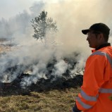 Naturvårdsbränning Hovdala XVII 220324