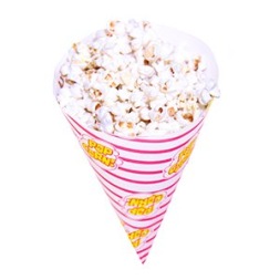 Popcornstrutar 0.8 liter 3:- st ex moms