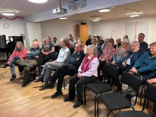 Årsmötet var välbesökt.