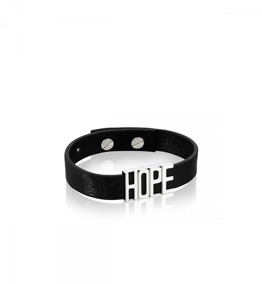 Hope Leather Bracelet - Hope Leather Bracelet