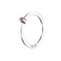 Micro blink ring - pink sapphire - Micro blink ring - pink sapphire