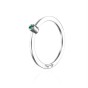 Micro blink ring - green emerald - Micro blink ring - green emerald