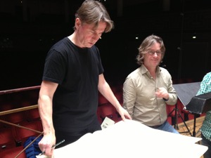 Esa-Pekka Salonen and Anders Hillborg