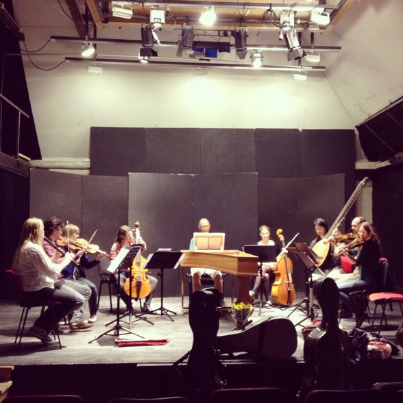 Rehearsal at Kulturhuset Anders Höör Rehearsal at Kulturhuset Anders Höör