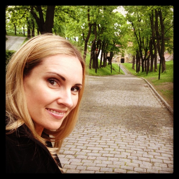 Hannah Holgersson during a wonderful walk at Akershus, Oslo. Hannah Holgersson during a wonderful walk at Akershus, Oslo.