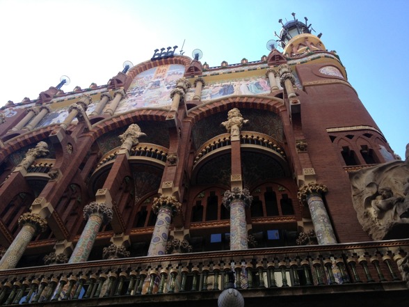 Palau de la Música from the outside! Palau de la Música from the outside!