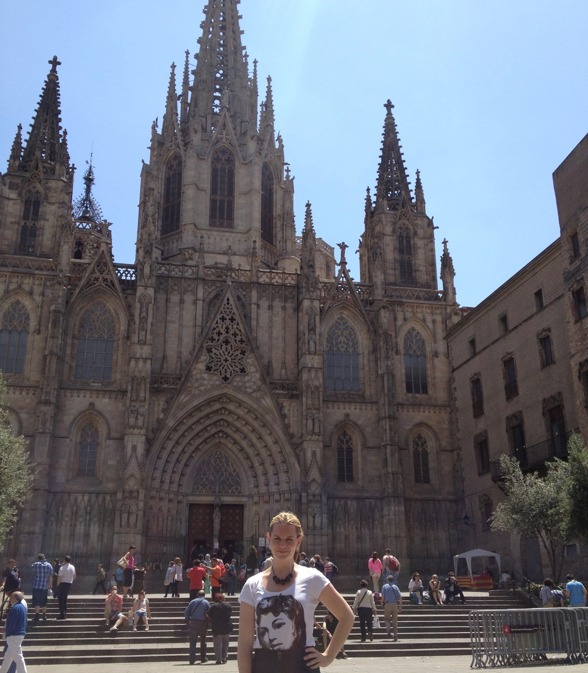 Elin Skorup enjoying Barcelona! Elin Skorup enjoying Barcelona!