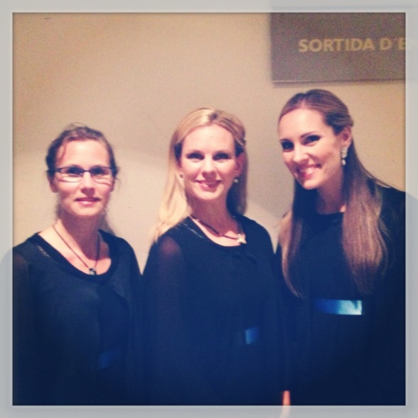 Thanks to my soprano colleagues Eva Ericsson Berglund and Elin Skorup! We did it!! =) Thanks to my soprano colleagues Eva Ericsson Berglund and Elin Skorup! We did it!! =)