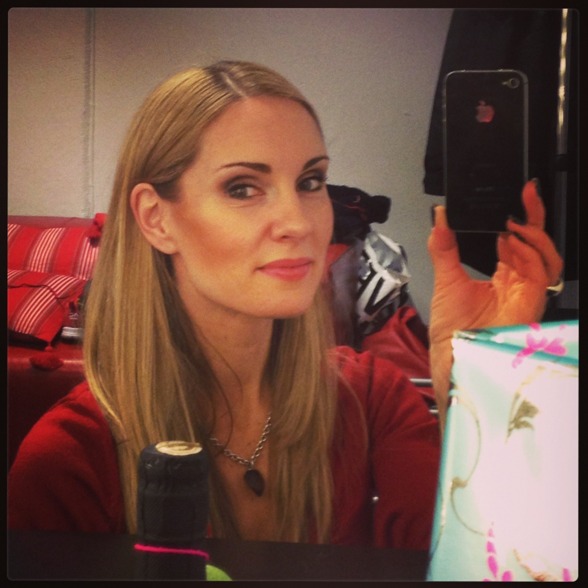 Goodbye selfie in the dressing room at Folkoperan. Goodbye selfie in the dressing room at Folkoperan.