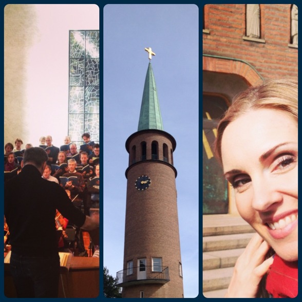 Rehearsal of C minor Mass by W A Mozart in Essinge Church last weekend! Rehearsal of C minor Mass by W A Mozart in Essinge Church last weekend!